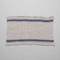 Bloomist Vintage Stripe Linen Tea Towel Blue | Heirloom Boulevard