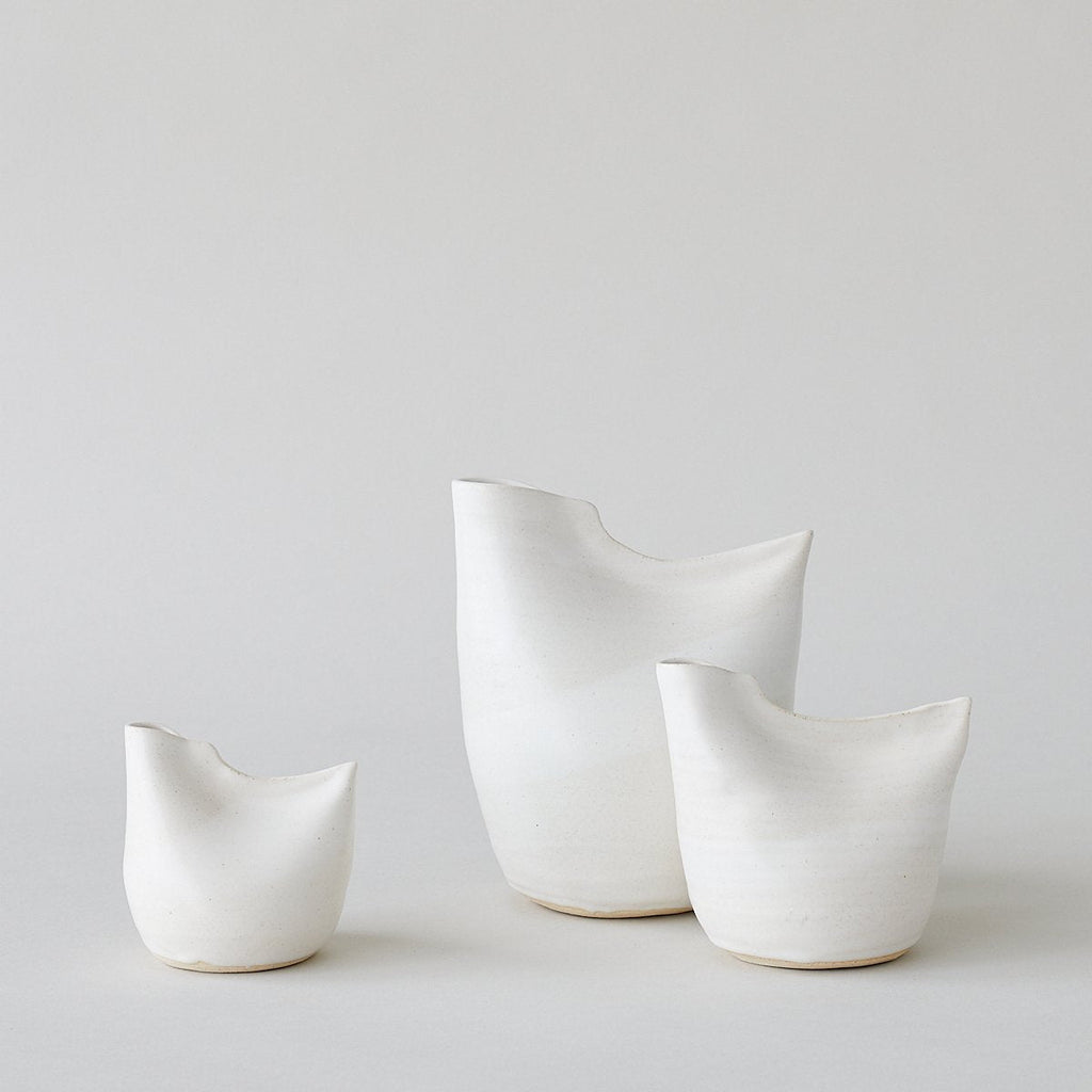 Bloomist Bird Vase, White | Heirloom Boulevard