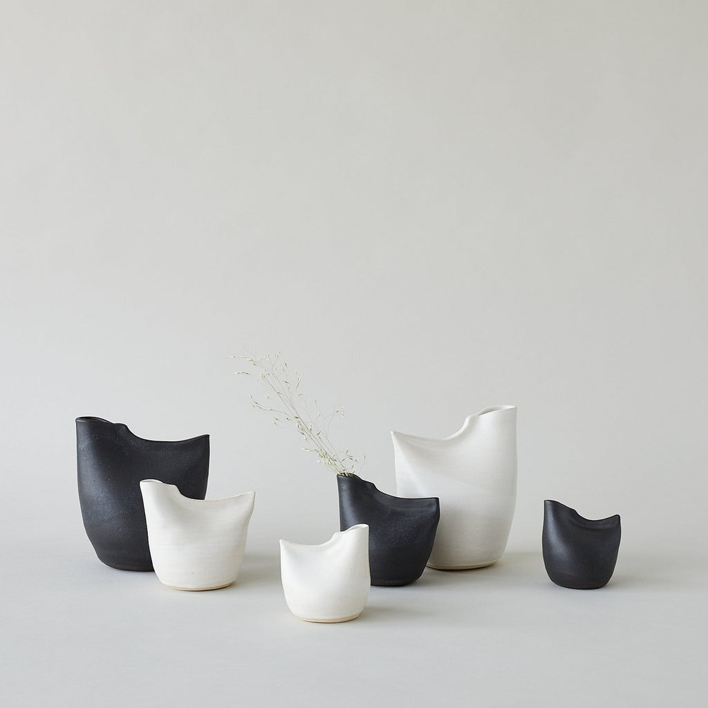 Bloomist Bird Vase, Black | Heirloom Boulevard