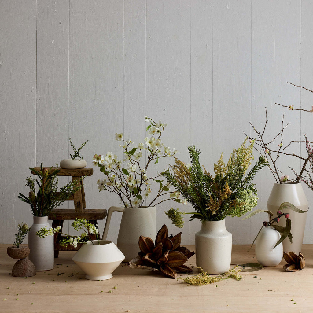 Bloomist Off-White Novah Pitcher | Heirloom Boulevard