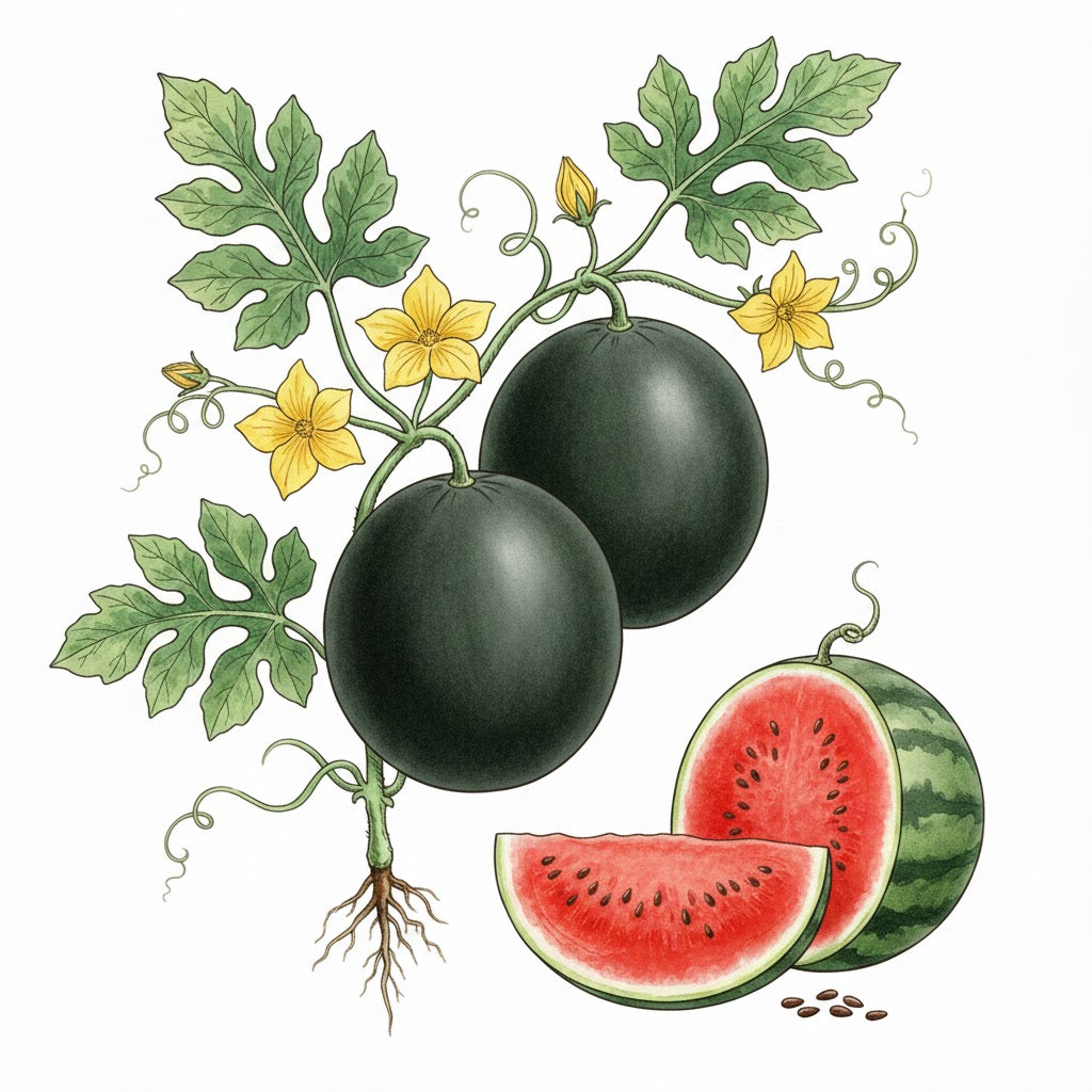 WATERMELON Seeds, Black Diamond | Heirloom Boulevard