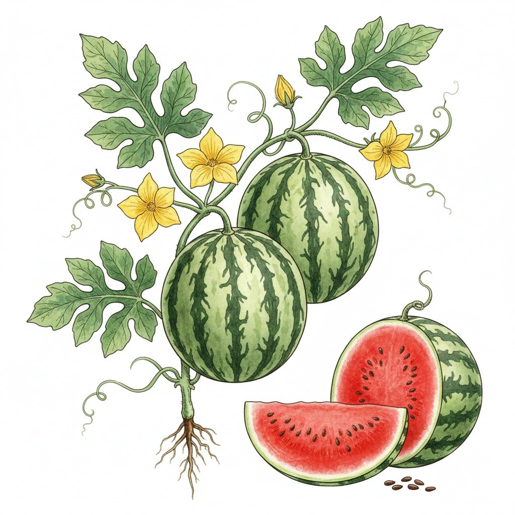 WATERMELON Seeds, Crimson Sweet | Heirloom Boulevard