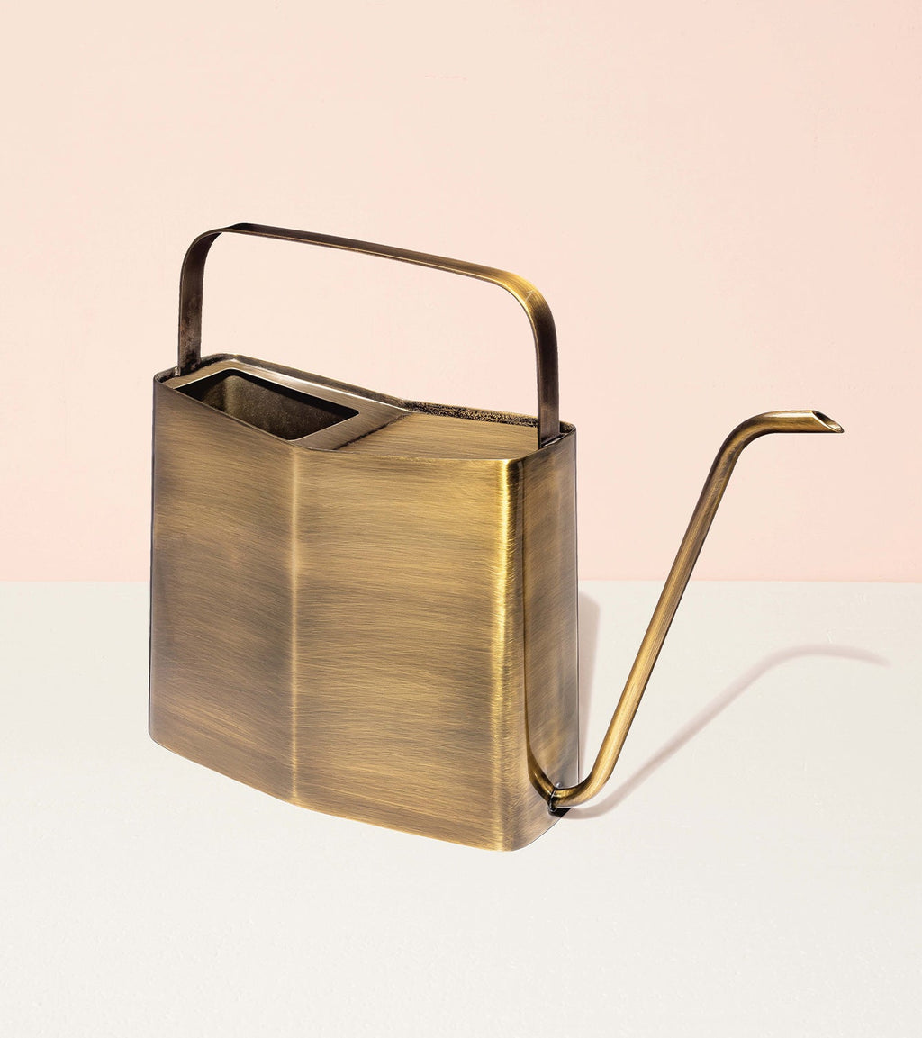 Modern Sprout Watering Cans Brass | Heirloom Boulevard