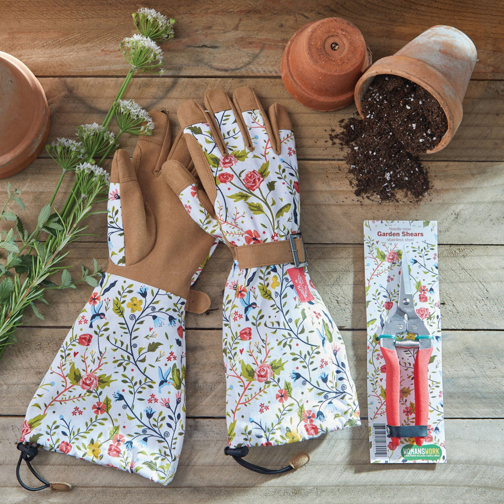 Womanswork Compact Pruning Shears, Garden of Paradise | Heirloom Boulevard