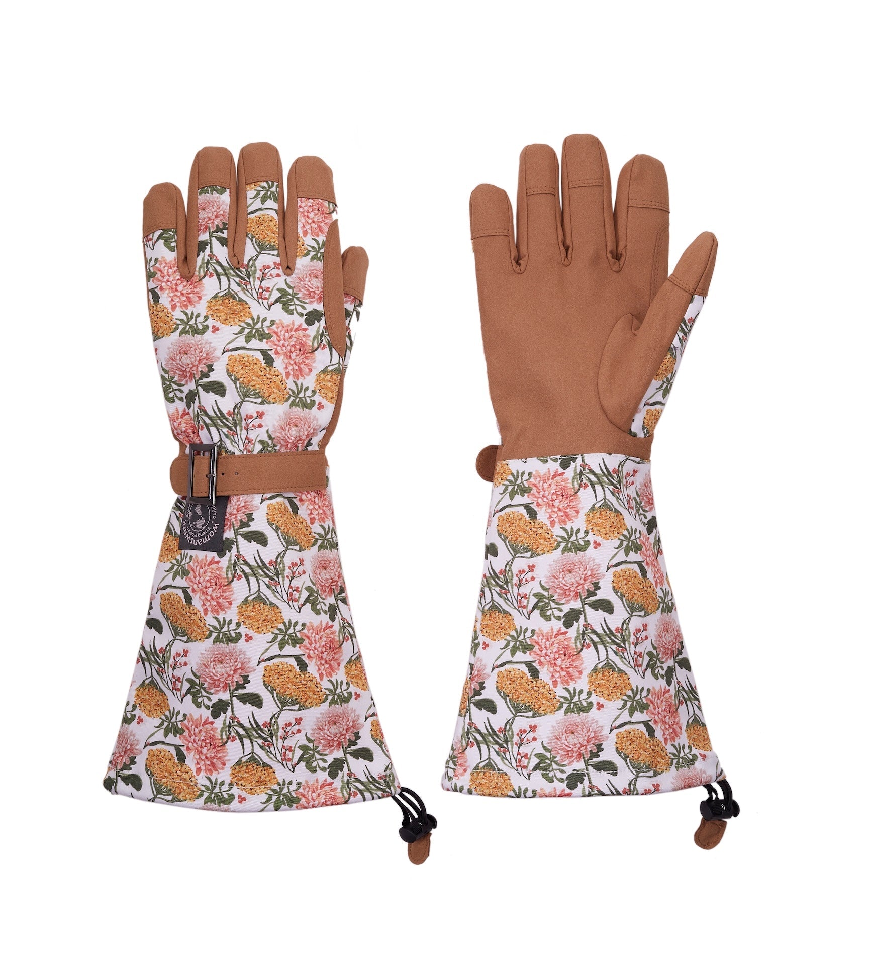 Womanswork Arm Saver Gloves White Dahlia | Heirloom Boulevard