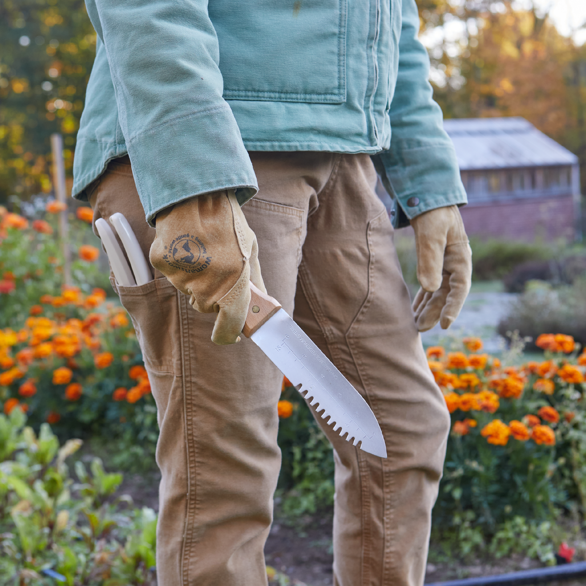 Womanswork The Original Leather Work Glove | Heirloom Boulevard