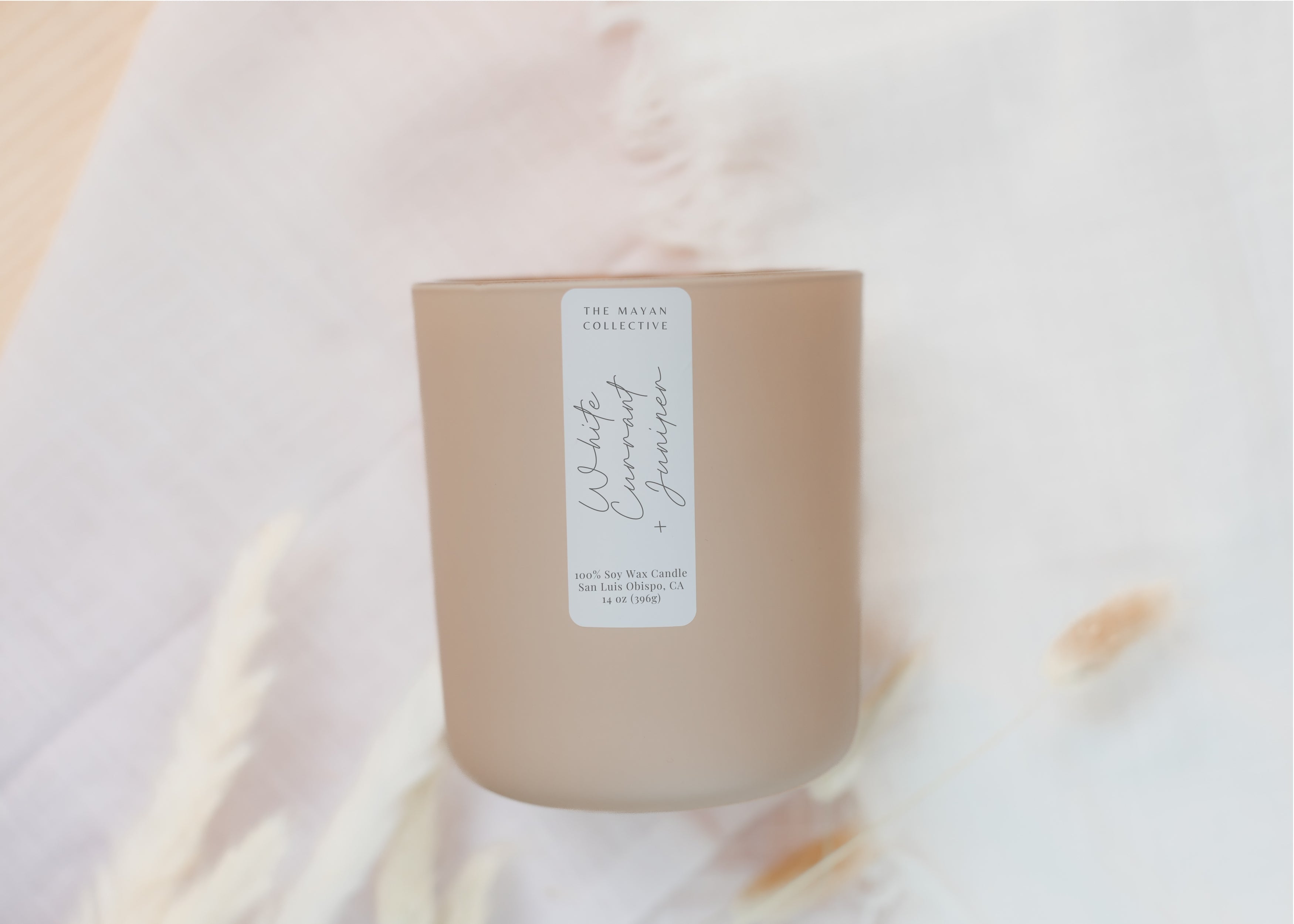 White Currant + Juniper Soy Wax Candle