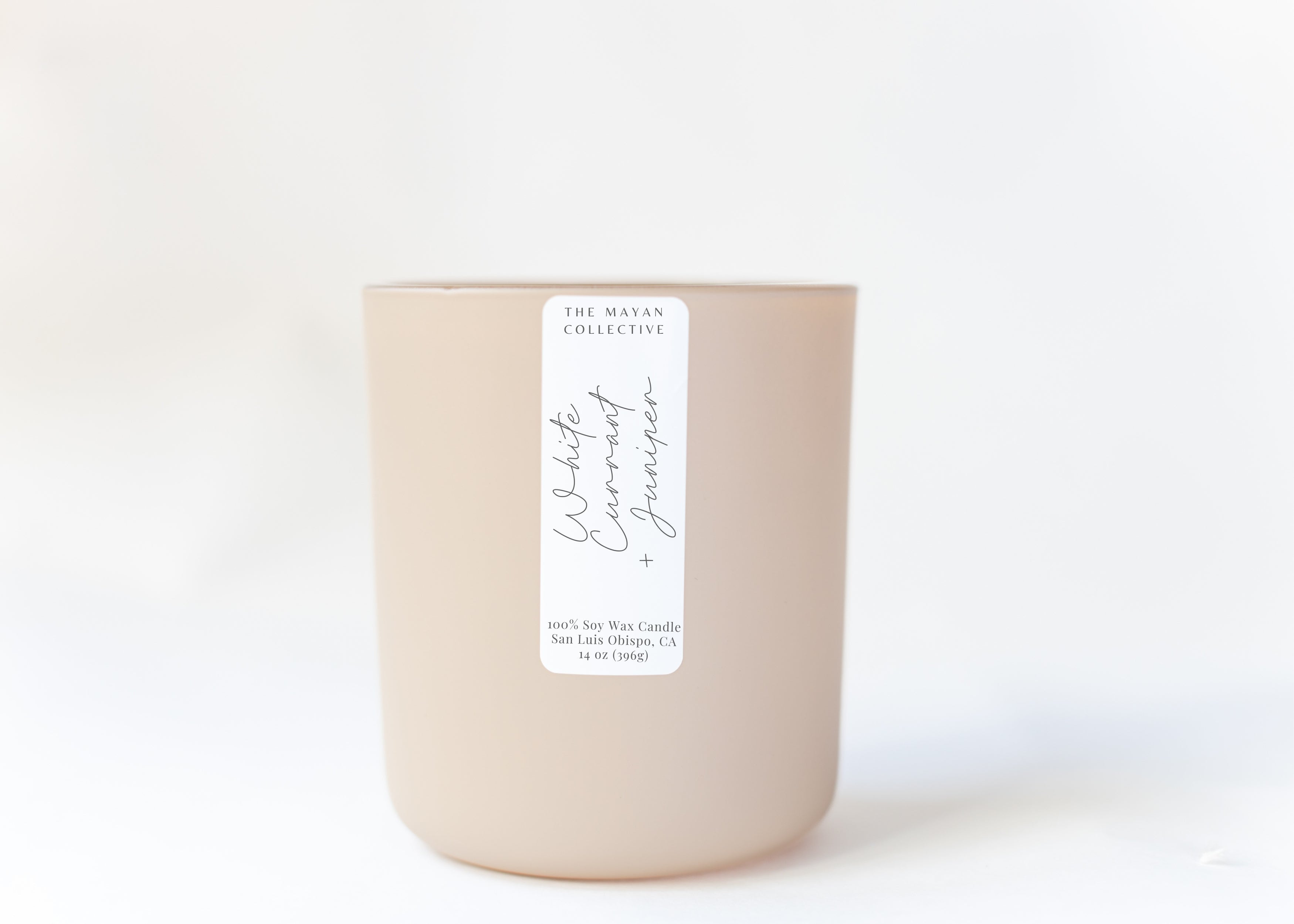 White Currant + Juniper Soy Wax Candle