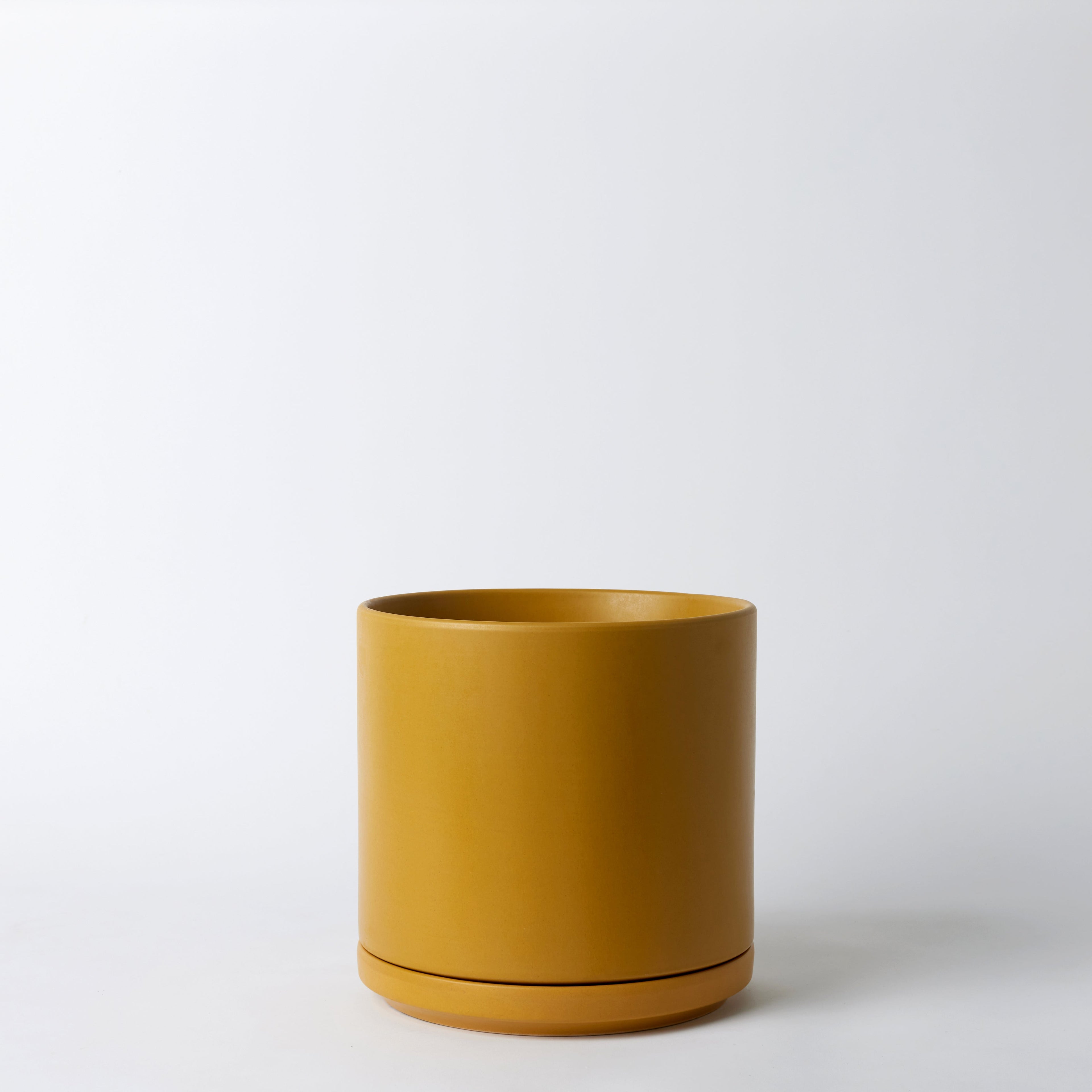LBE Design Solid Goods - Ceramic Cylinder with Saucer | Heirloom Boulevard