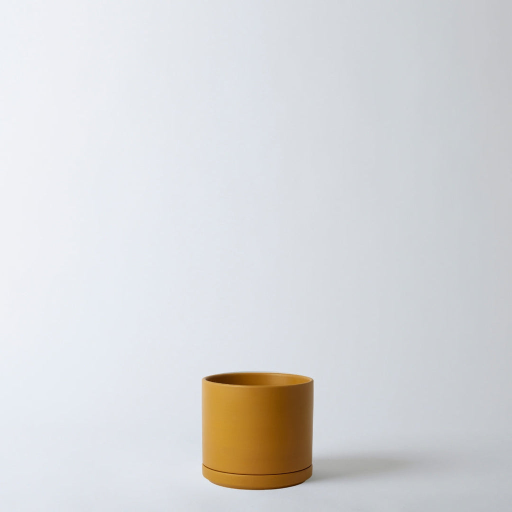 LBE Design Solid Goods - Ceramic Cylinder with Saucer | Heirloom Boulevard