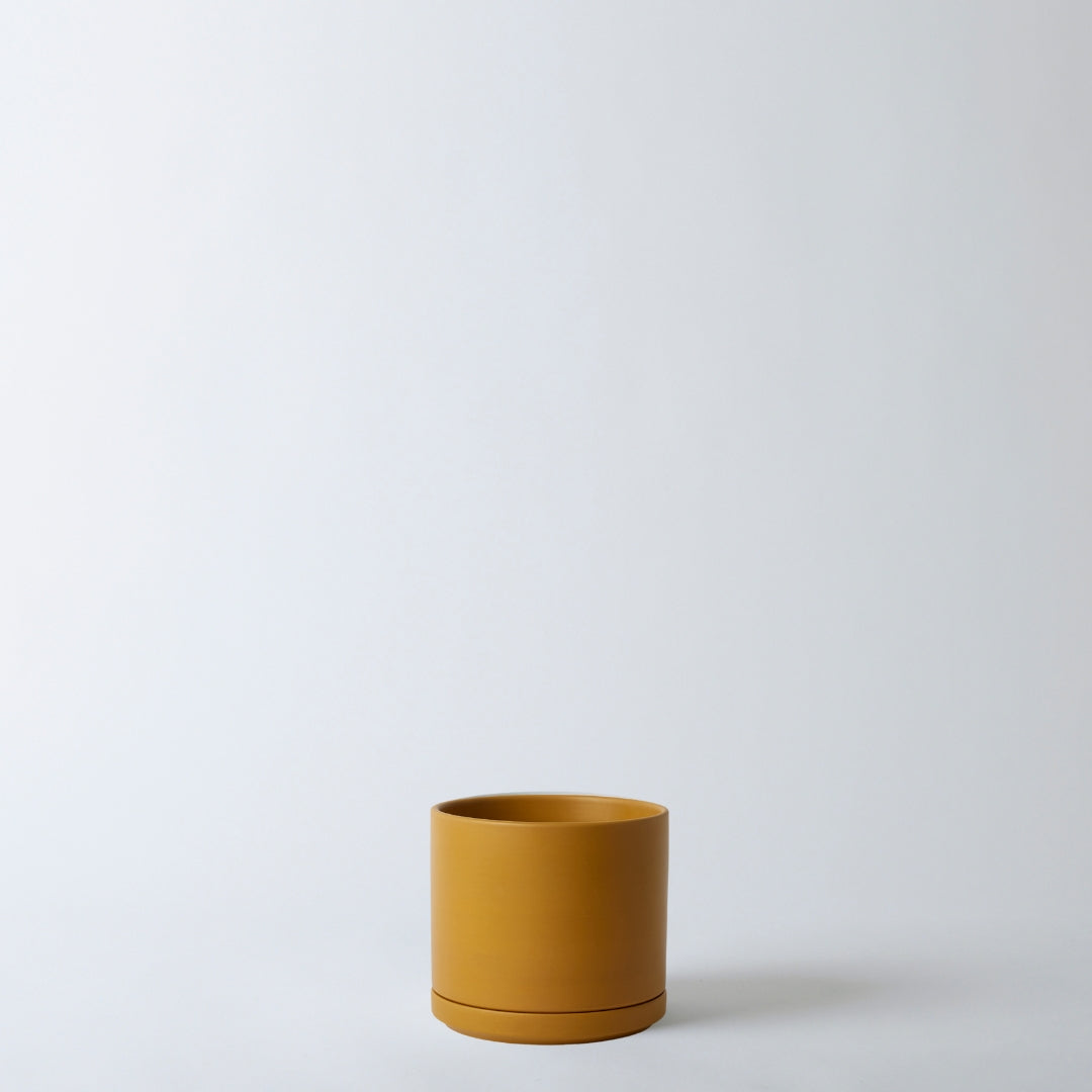 LBE Design Solid Goods - Ceramic Cylinder with Saucer | Heirloom Boulevard