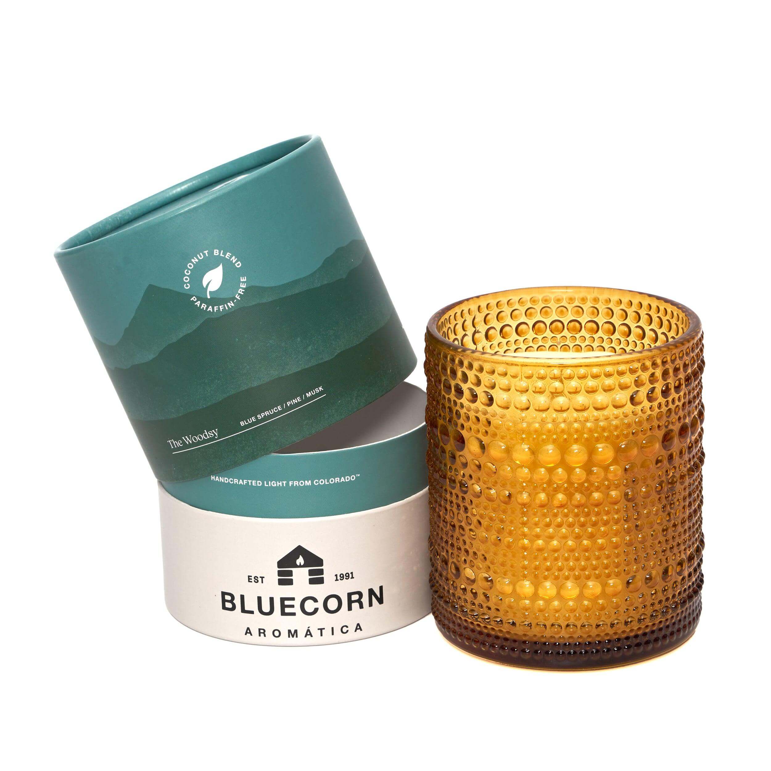 Aromática - Clean Scented Candles in Coconut Wax The Woodsy | Heirloom Boulevard
