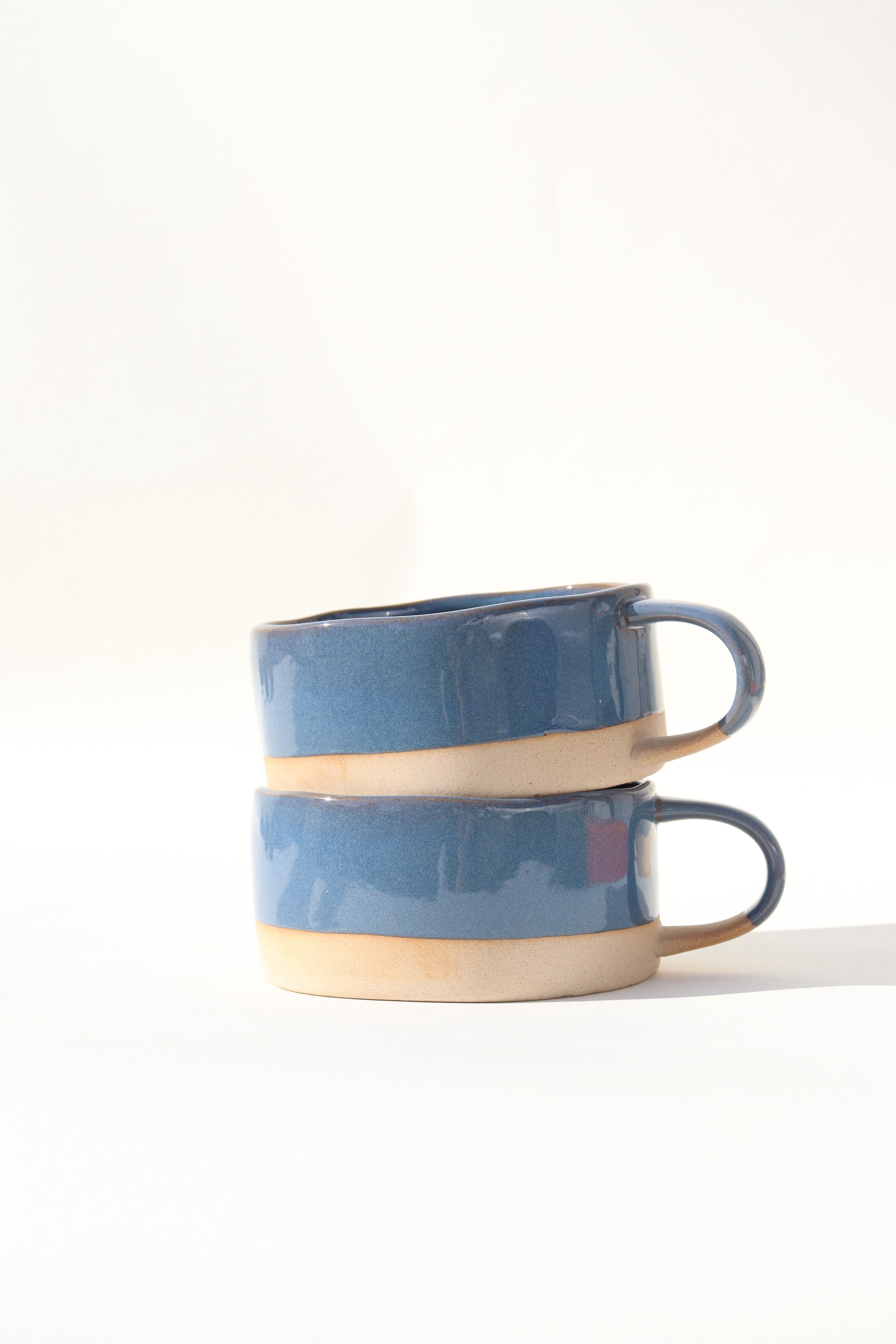 Glazed Garage Ceramics Avalon Soup Bowl | Deep Sea (Set of 2) | Heirloom Boulevard