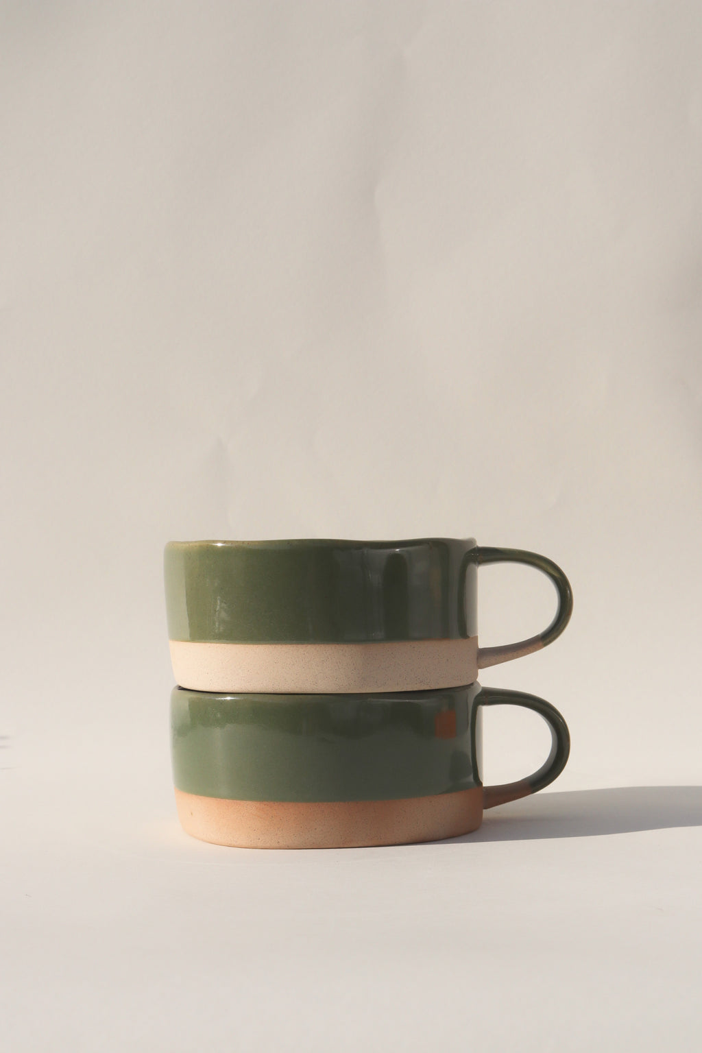 Glazed Garage Ceramics Avalon Soup Bowl | Moss (Set of 2) | Heirloom Boulevard