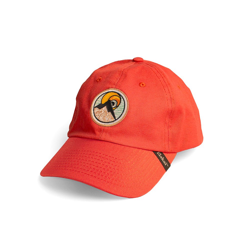 Elakai Baseball Snapback Hat Orange | Heirloom Boulevard