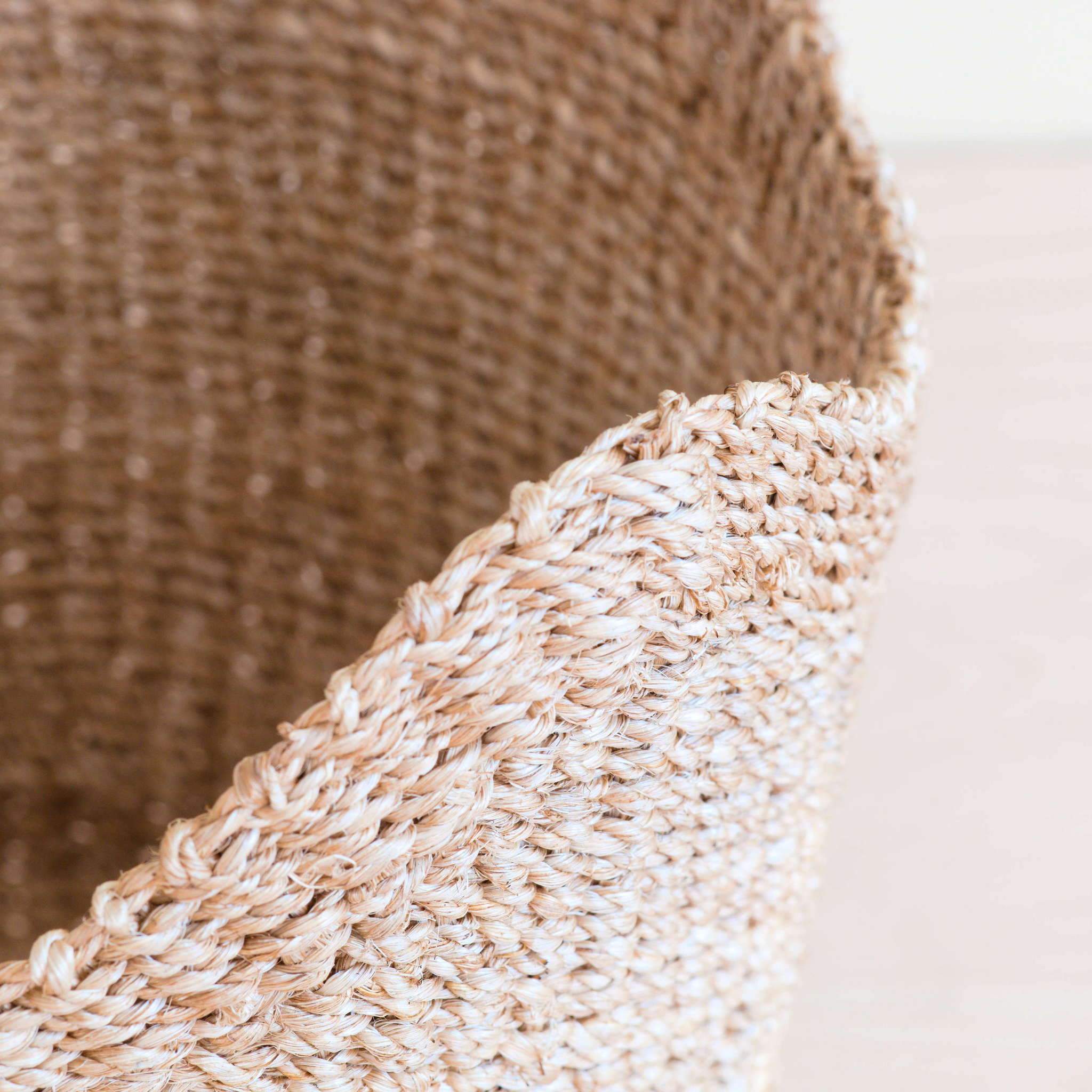 LIKHÂ Natural Scallop Basket - Planter Basket | LIKHÂ