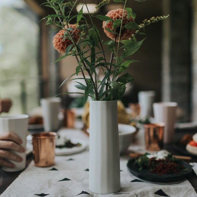 Bloom Vase - Handmade Porcelain Flower Vase Ember Collective | Heirloom Boulevard