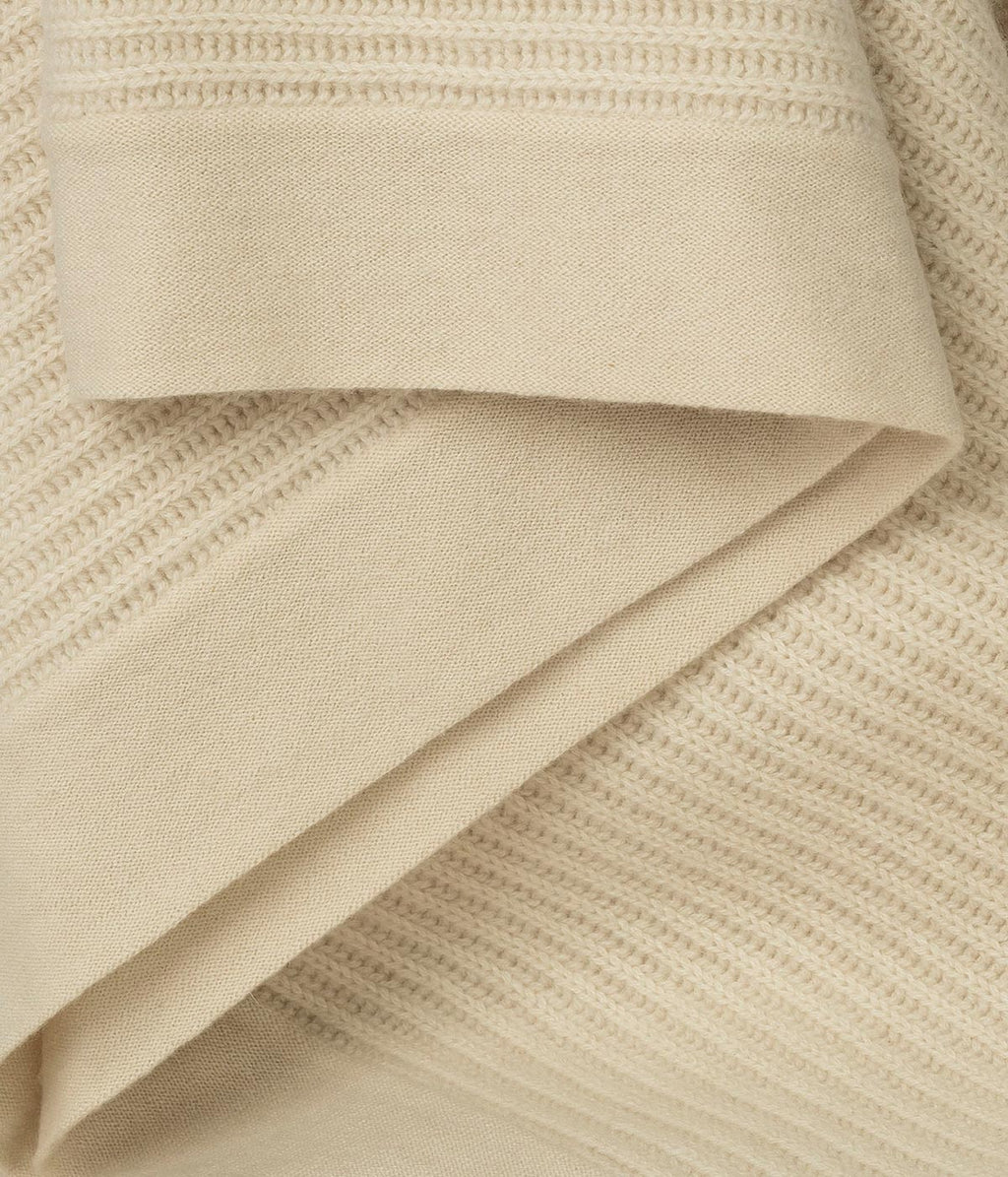 Fisherman's Knit Cashmere Throw | Heirloom Boulevard