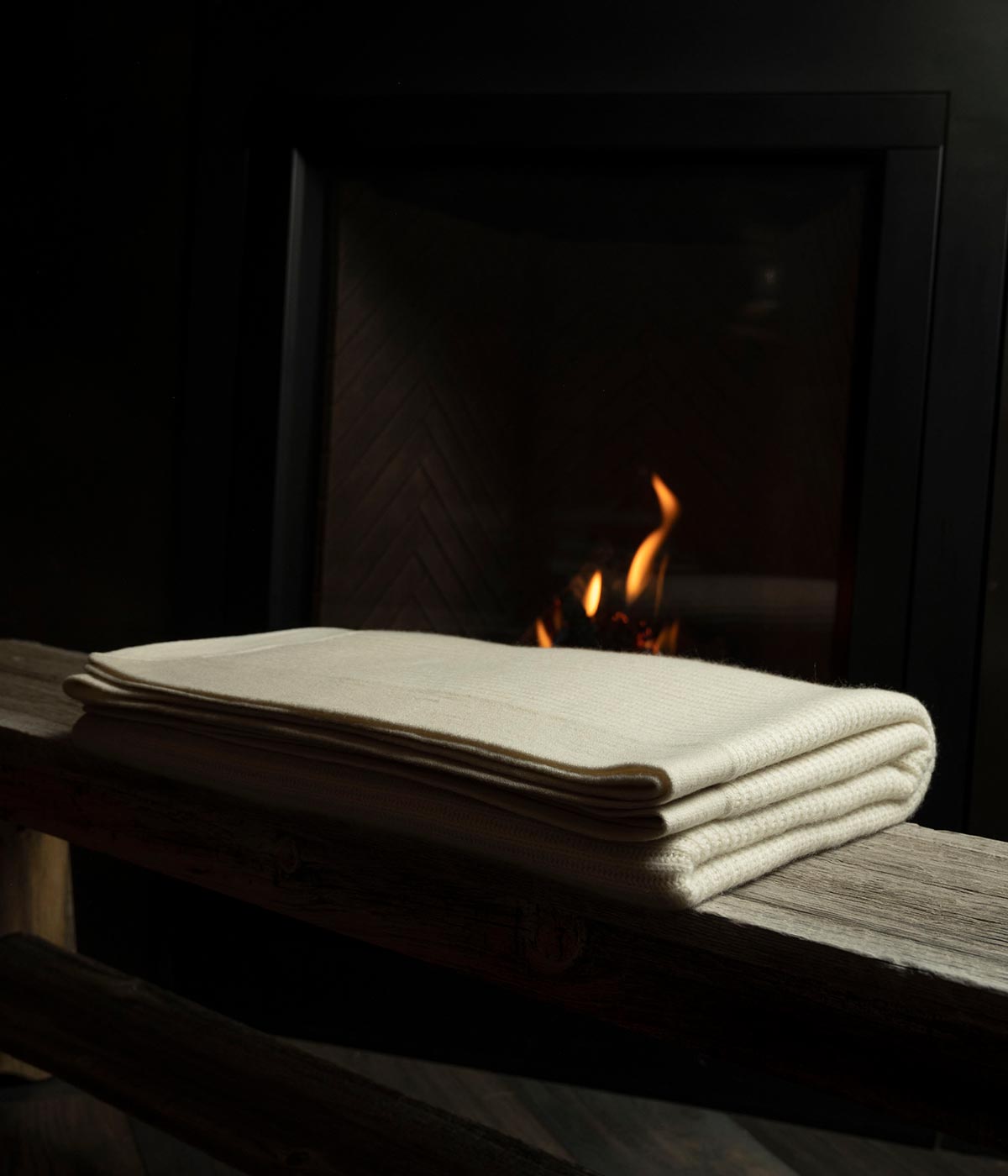 Fisherman's Knit Cashmere Throw | Heirloom Boulevard