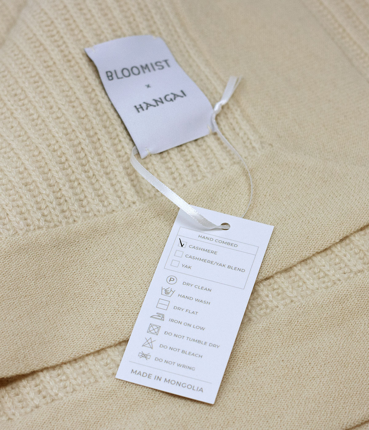 Fisherman's Knit Cashmere Throw | Heirloom Boulevard