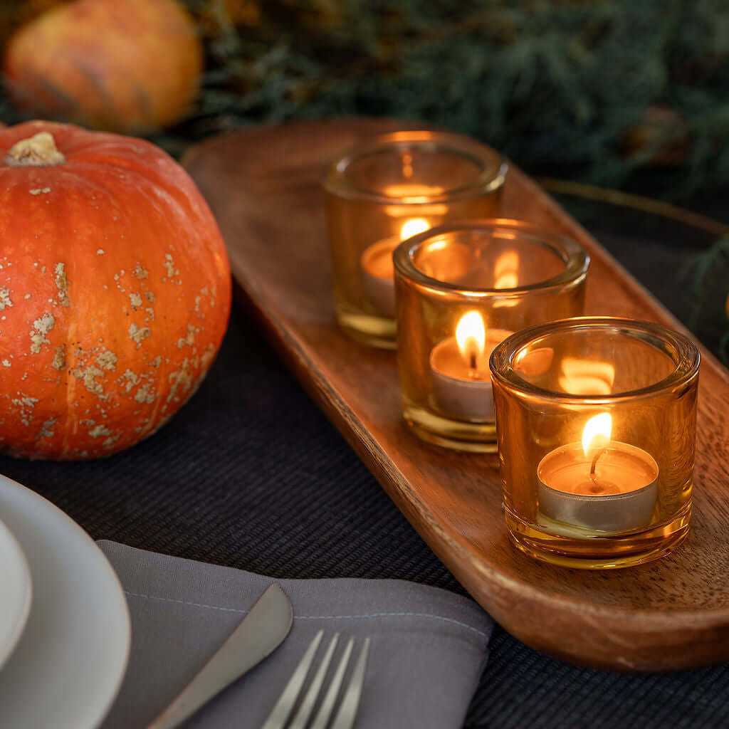 Bluecorn Candles Pure Beeswax Tea Light Candles