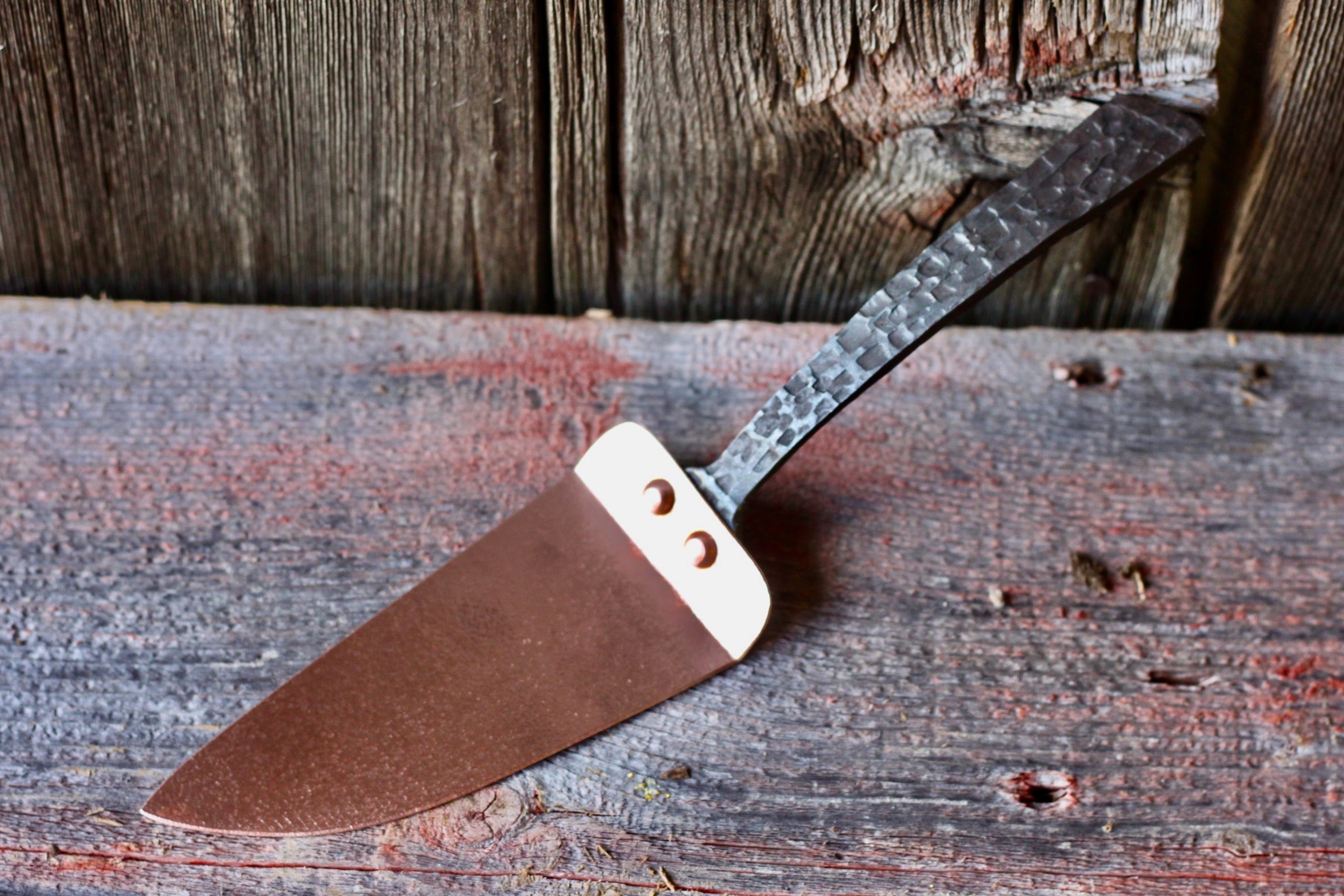 Wicks Forge Copper Pie and Cake Server | Heirloom Boulevard