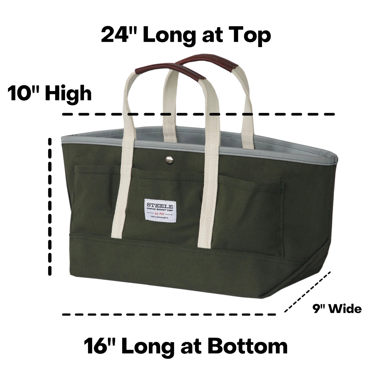 Steele Canvas Basket Corp. Garden Tote Iii | Heirloom Boulevard