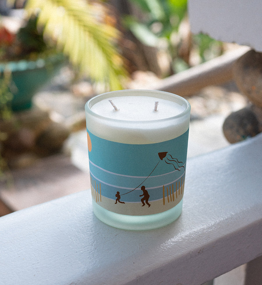Sandal Candle | Carolina Daydream