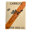 Seattle Seed Company Carrots - Chantenay Red Core | Heirloom Boulevard