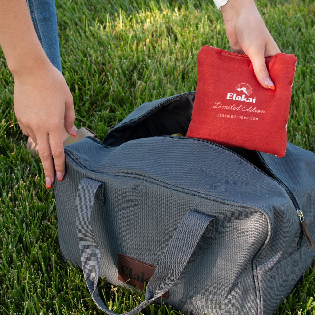 Elakai Cornhole Bag Carrier | Heirloom Boulevard