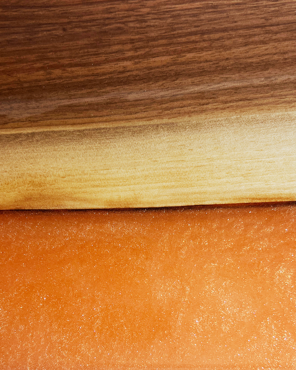 Tangerine Wood and Resin Serving Board atacama home | Heirloom Boulevard