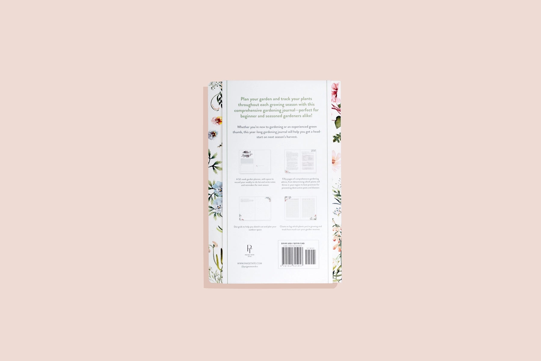 Paige Tate & Co. - My Gardening Journal: Planner, Logbook, and Journal | Heirloom Boulevard