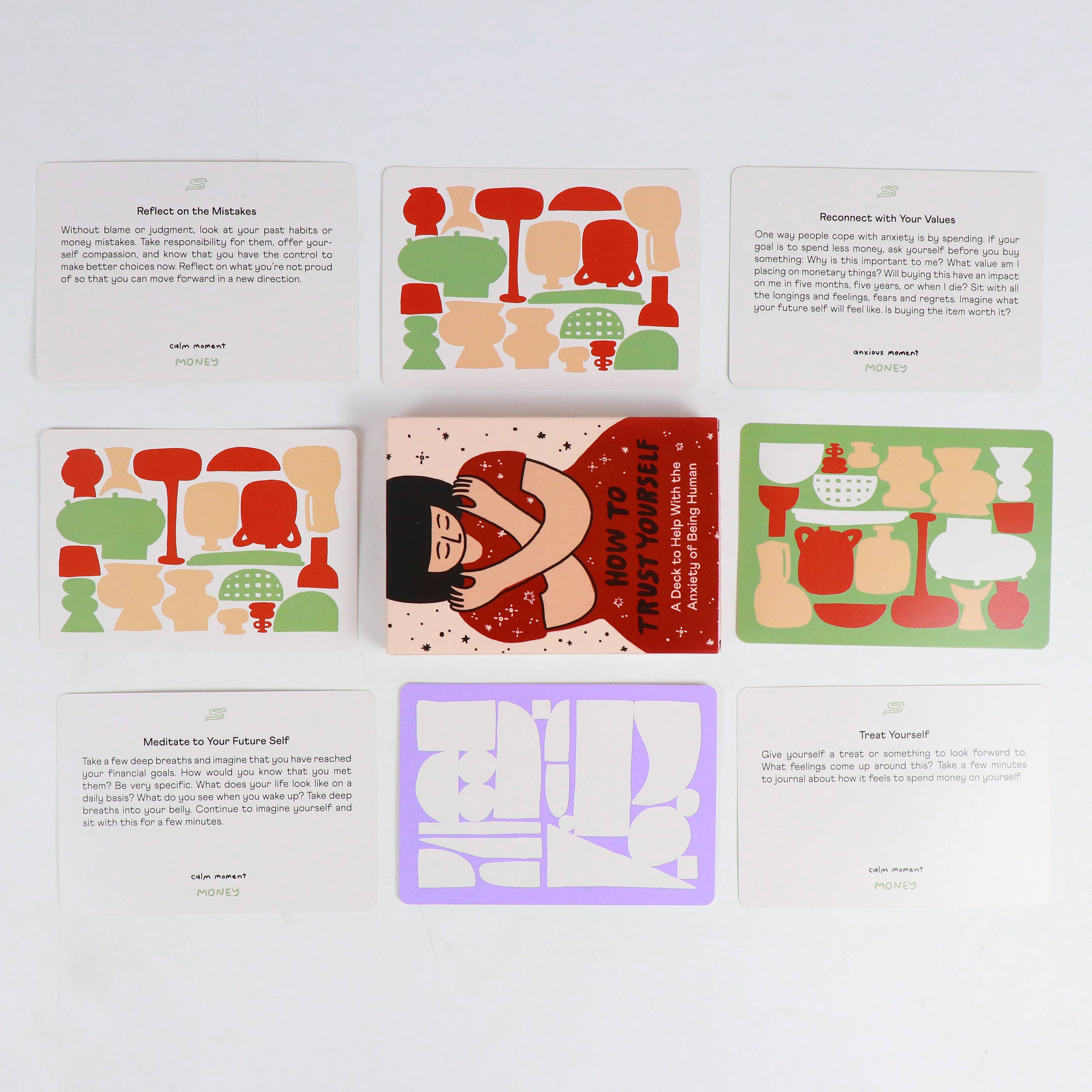 How to Trust Yourself Self Care Cards for Anxiety I AM & CO | Heirloom Boulevard
