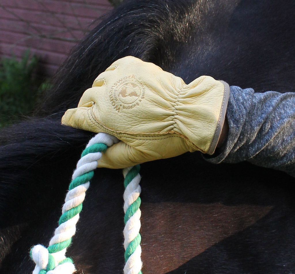 Women's Deerskin Work Glove | Heirloom Boulevard
