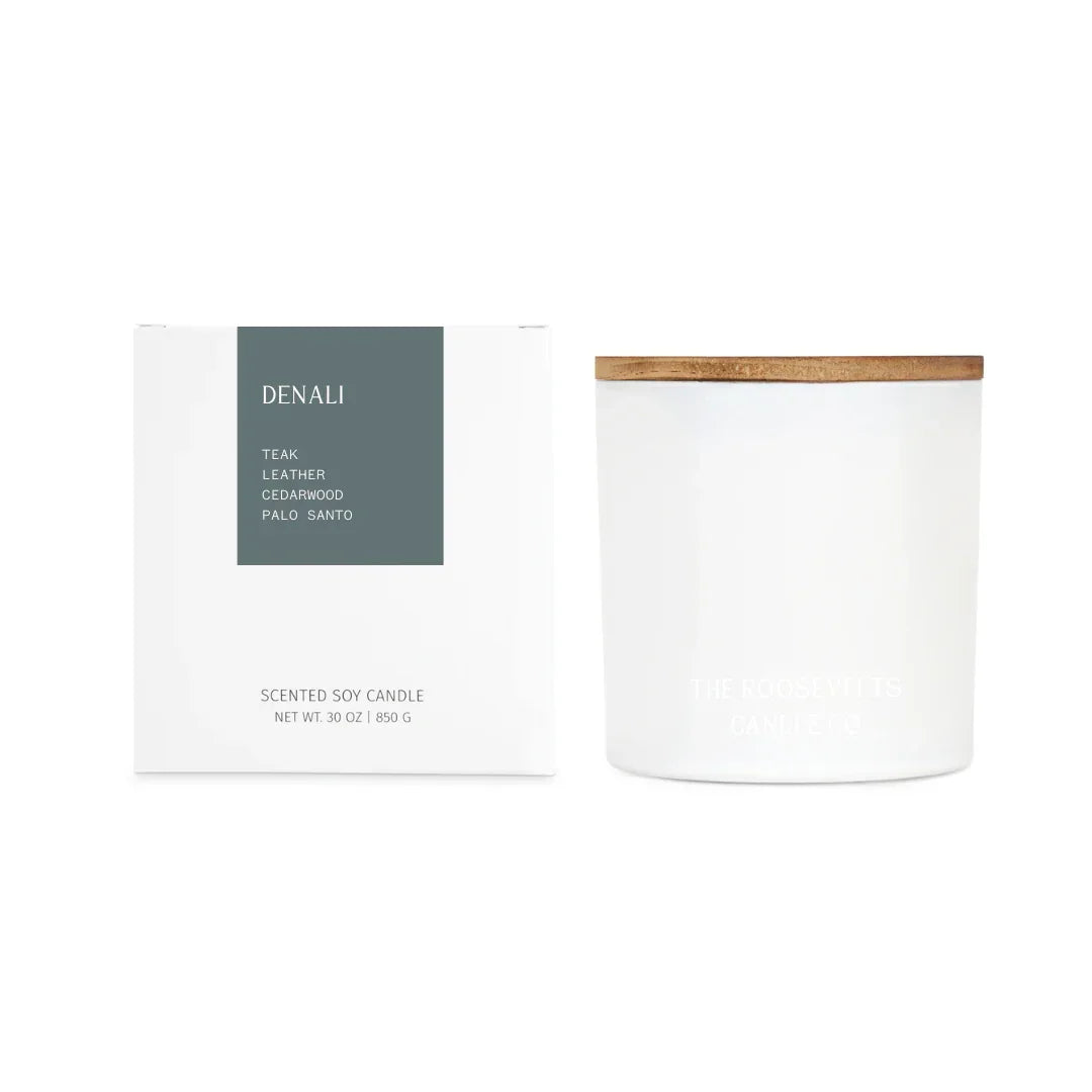 Denali 3 Wick Candle The Roosevelts Candle Co. | Heirloom Boulevard