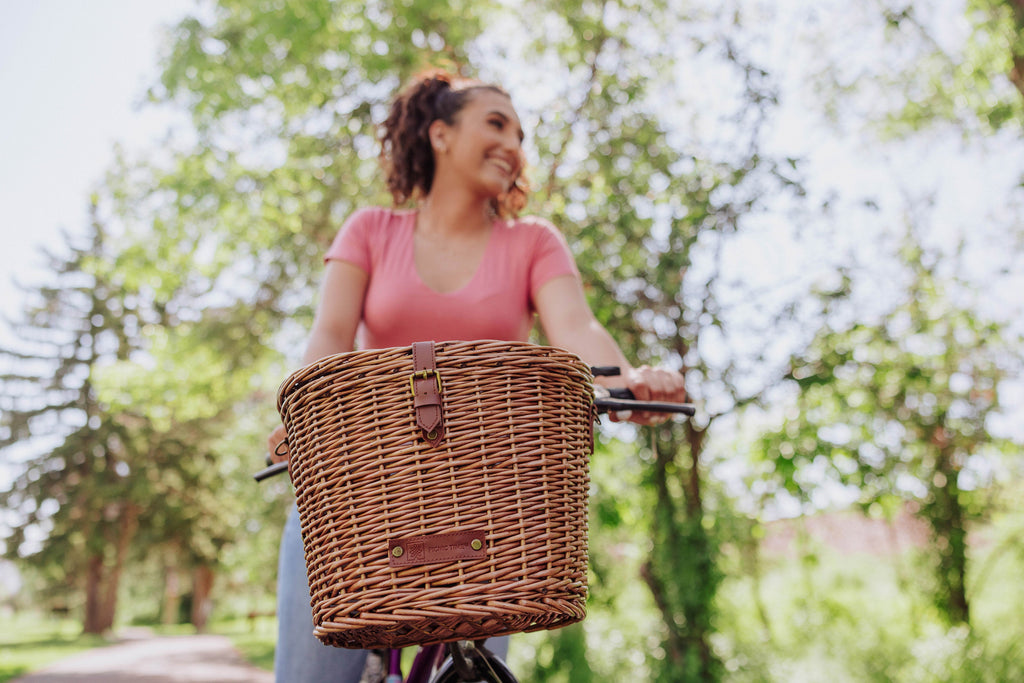 Picnic Time Cambridge Bicycle Basket | Heirloom Boulevard
