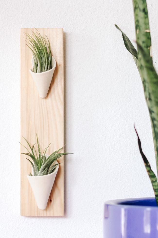 Carter + Rose Ceramic Wall Planter, Double Carter + Rose | Heirloom Boulevard