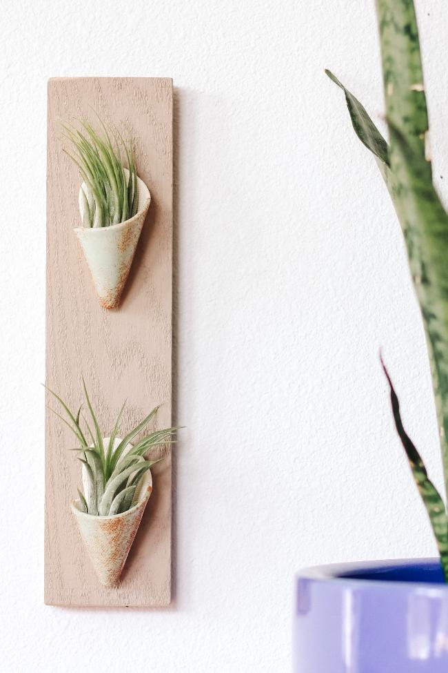 Carter + Rose Ceramic Wall Planter, Double Carter + Rose | Heirloom Boulevard
