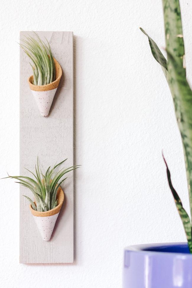 Carter + Rose Ceramic Wall Planter, Double Carter + Rose | Heirloom Boulevard