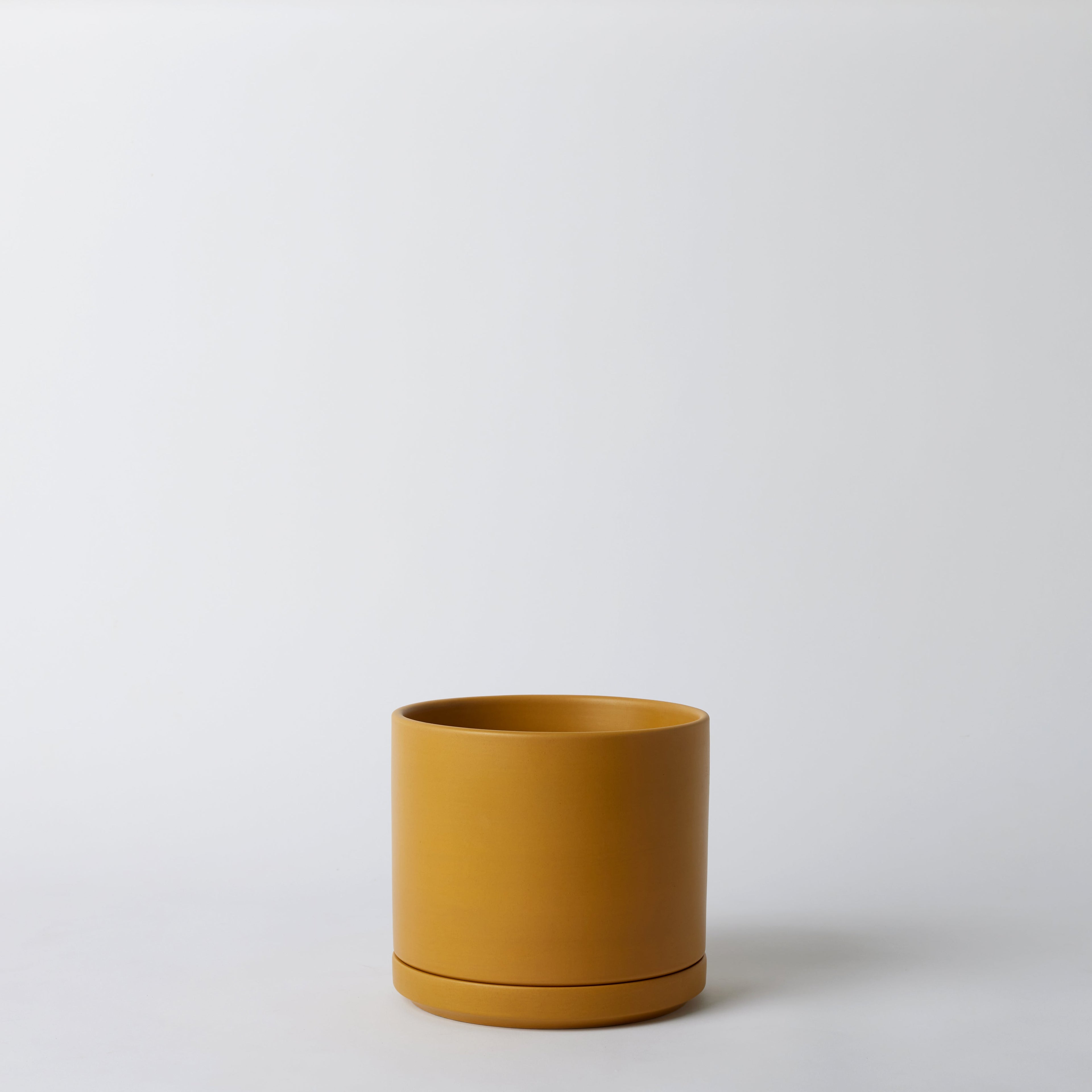 LBE Design Solid Goods - Ceramic Cylinder with Saucer | Heirloom Boulevard