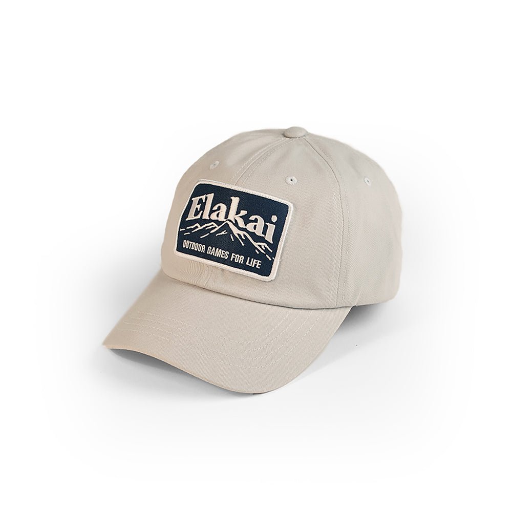 Elakai Mountain Patch Baseball Hat Gray | Heirloom Boulevard