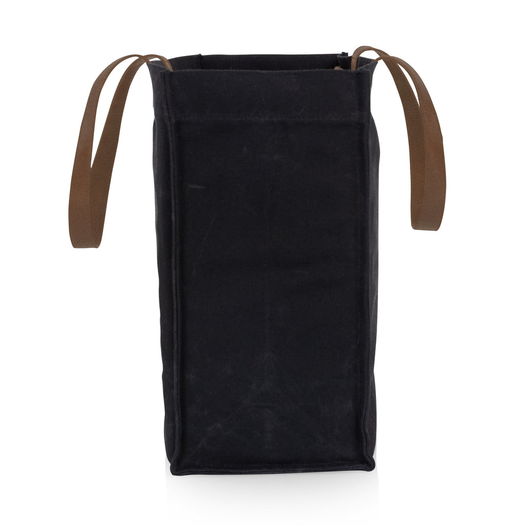 Legacy Market Waxed Canvas Tote with Leatherette Handles