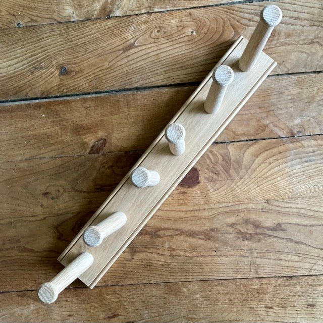 English Wellington Boot Rack - White Oak 2 Pair | Heirloom Boulevard
