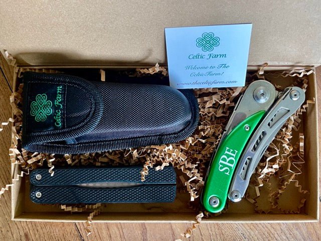 Engraved Gardener's Multi-Tool Gift Box - Tool, Case and Sharpener | Heirloom Boulevard