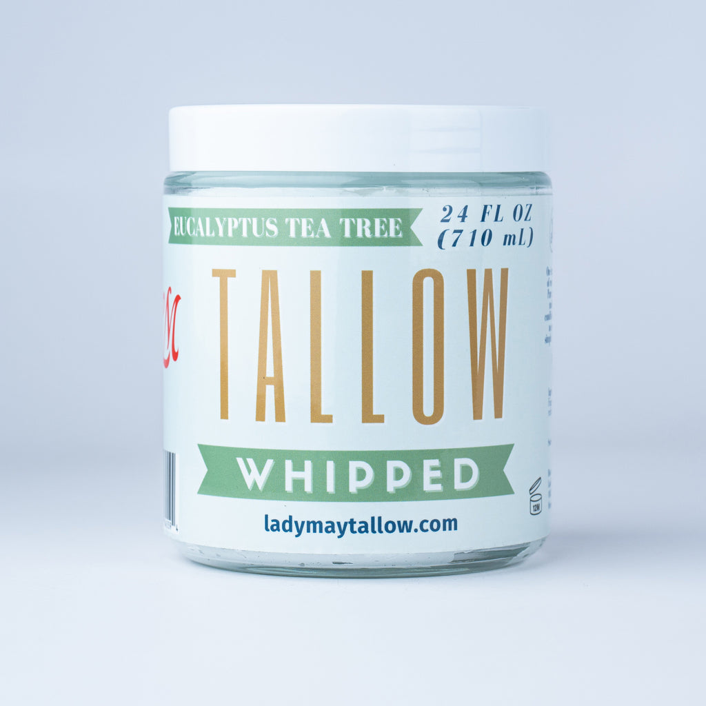 Whipped Tallow | All Natural Moisturizer Choose Scent Size 2oz-85oz Lady May Tallow | Heirloom Boulevard