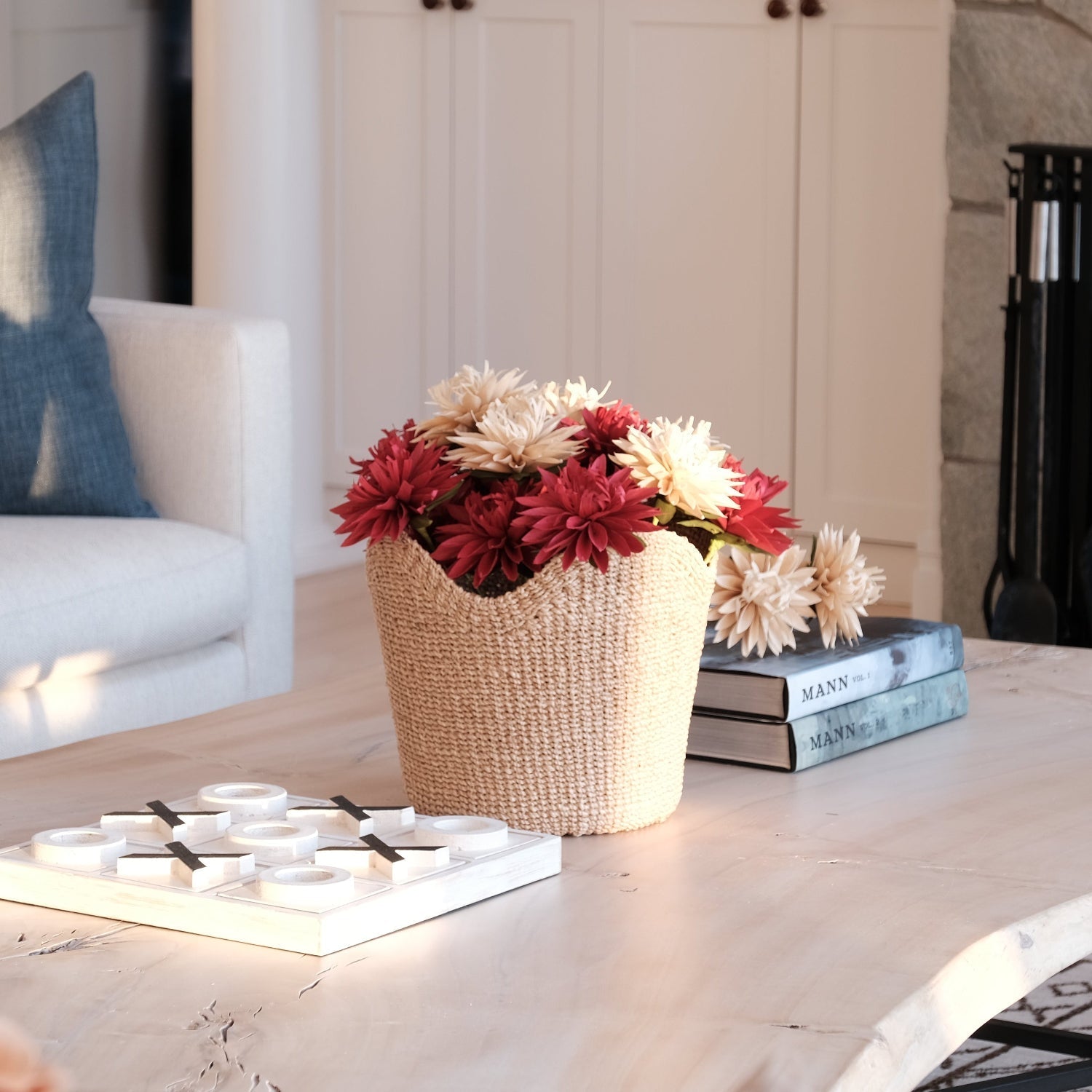 LIKHÂ Natural Scallop Basket - Planter Basket | LIKHÂ | Heirloom Boulevard