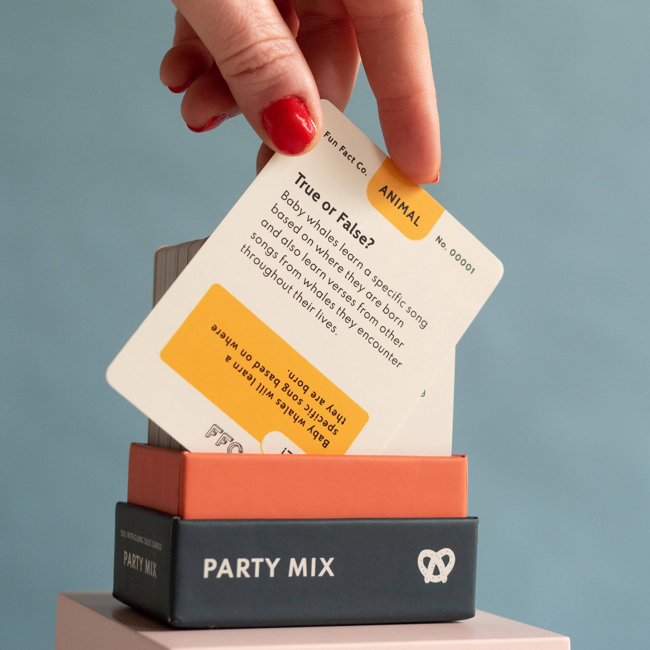 Fun Fact Co. The Party Mix I Trivia Card Game Fun Fact Co. | Heirloom Boulevard