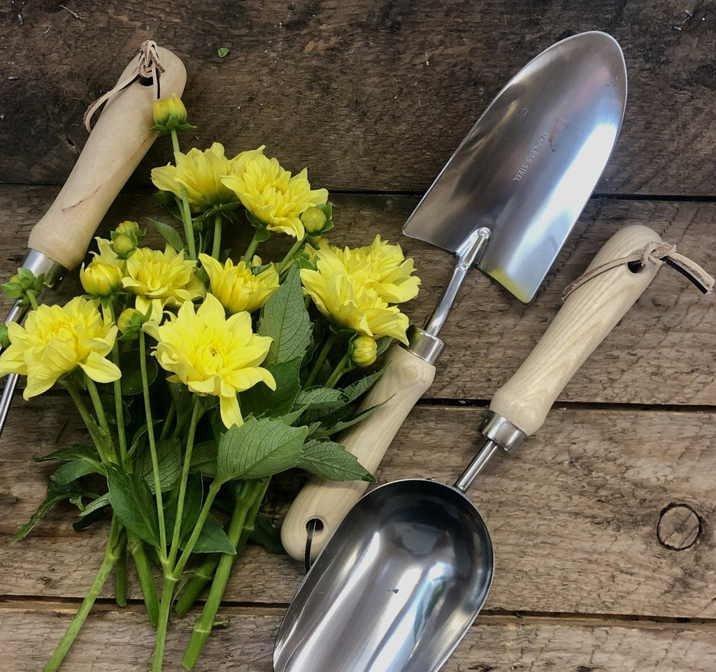 Garden Hand Tool Set - Hardwood and Stainless | Heirloom Boulevard