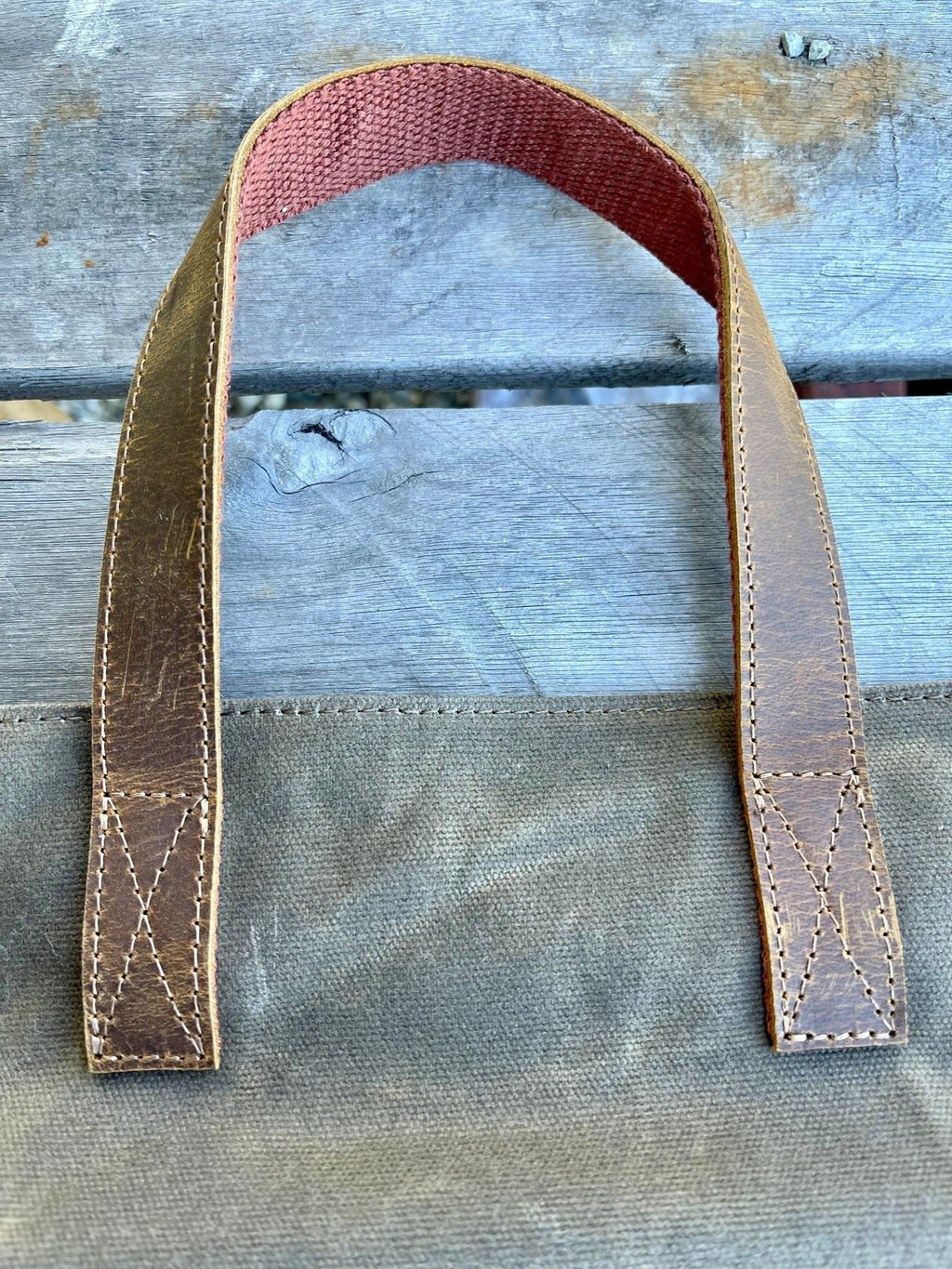 Garden Kneeler Pad - Waxed Canvas Garden Pad | Heirloom Boulevard