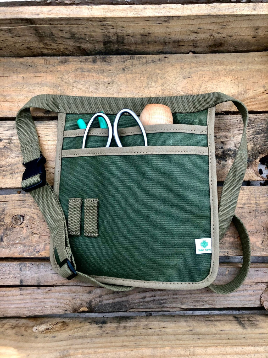 Garden Tool Belt - Waxed Canvas for Gardening | Heirloom Boulevard